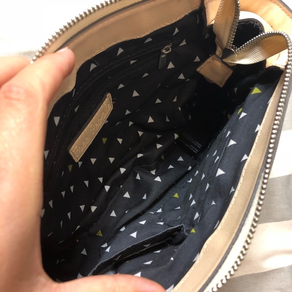 Free people cross body bag cutouts beige purse - Picture 7 of 8